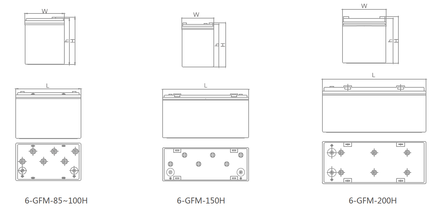 6-GFM系列阀控密封铅酸蓄电池(图1)